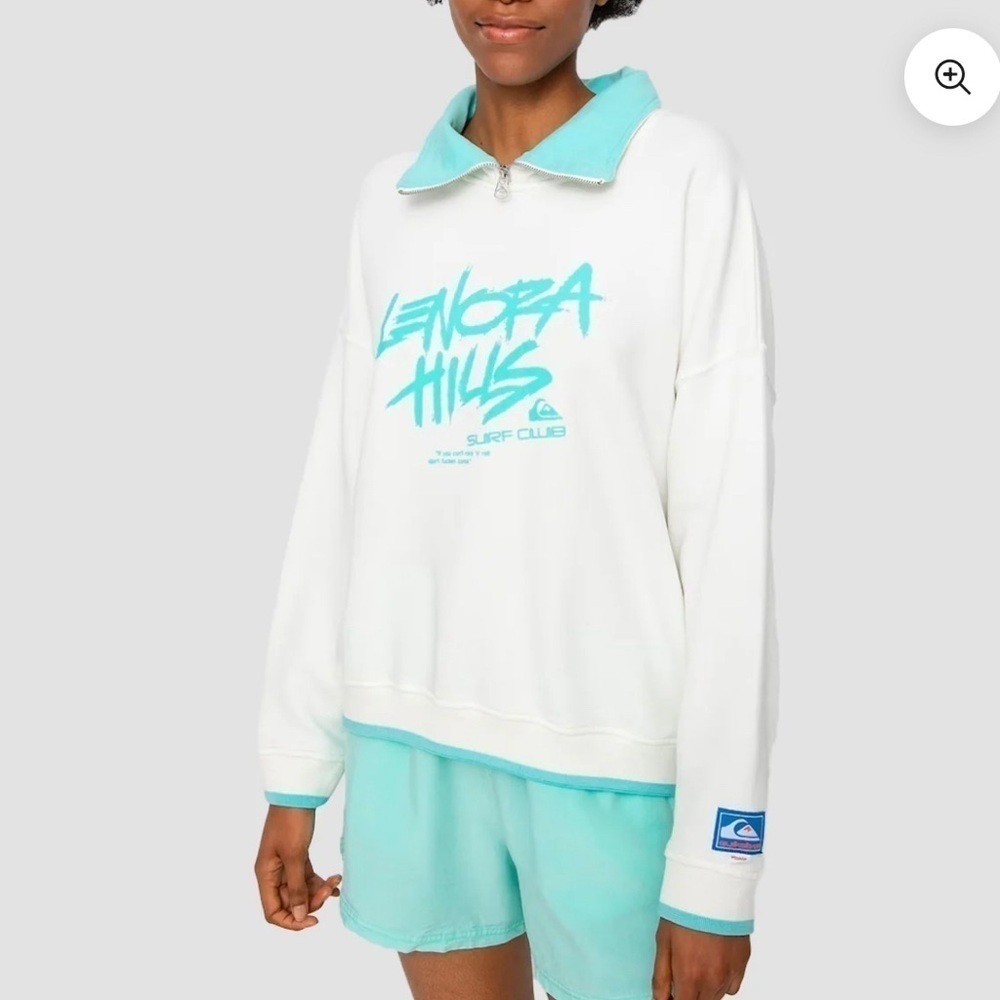 Quiksilver x Stranger Things Lenora Hills Half-Zip Sweatshirt - Picture 5 of 11